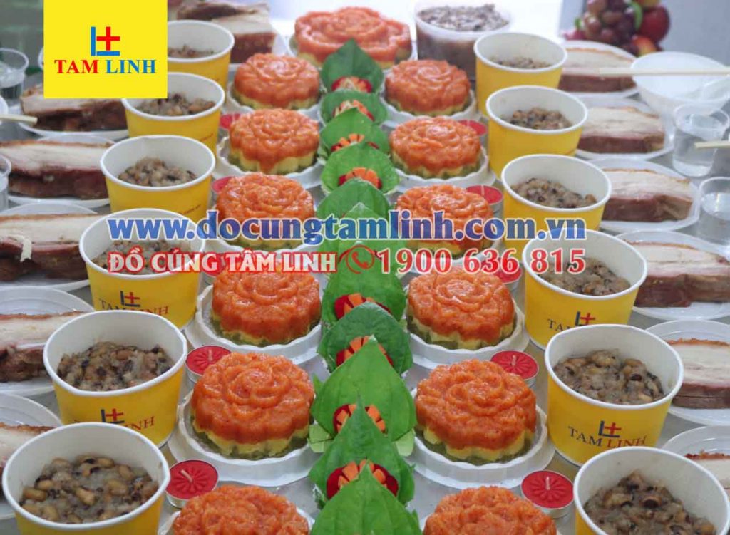 Mâm cúng đầy tháng bé trai