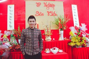 Dj Ngyễn đi dự giỗ tổ nghề Sân khấu