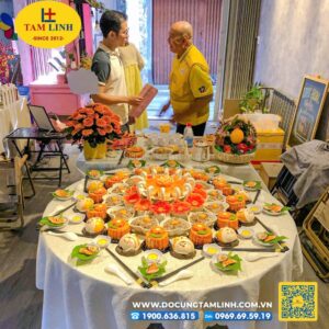 Bánh kẹo cúng Mụ gồm những gì