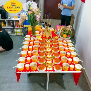 Cách cúng đầy tháng thôi nôi ở nhà thuê ĐƠN GIẢN 3 Thủ tục cúng đầy tháng thôi nôi ở nhà thuê