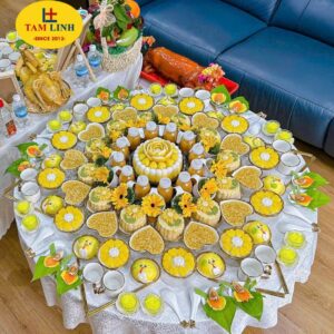 đầy tháng bé trai cúng chè trôi nước được không